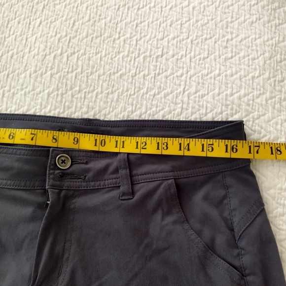 Prana Halle Hiking Outdoor Roll Up Pant Sz 10 - Picture 7 of 9